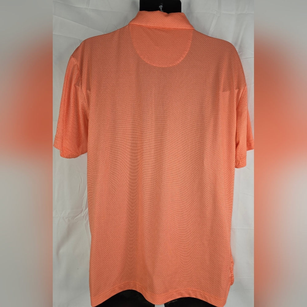 Callaway Men's Short Sleeve Coral Patterned Polo Shirt Golf Size Large F-0119 - Picture 7 of 12